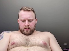 POV of a sweaty blonde hunk giving you a wild ride in the afternoon