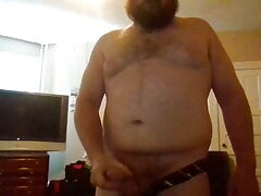 Quick jerk in panties