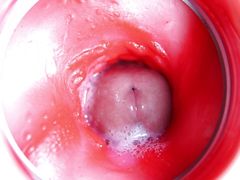 Camera inside the pussy! The wettest and tastiest hole with a big dick inside!