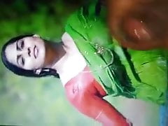 Cock tribute to Mallu TV actress swasika