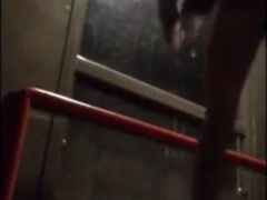 cockshow in metro station 3