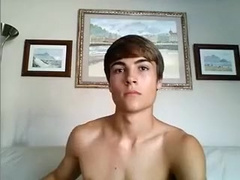 Handsome Str8 Boy 1st Time Shows His Hot Bubble Ass On Cam