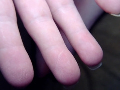 Messing with my camera by displaying off my forearms and soles