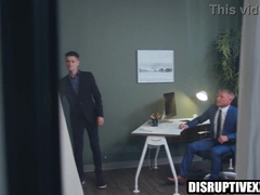 Super-hot queer fuckfest in the office