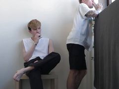 Fucked a Twink's Tight Ass and Cum