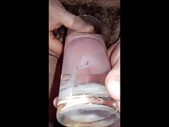 Ejaculation in water