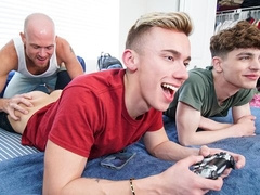 Gaymer twinks fucked (Zayne Bright, Carter DelRey, Jake Lawrence)