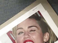 Miley Cyrus Cum Tribute