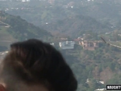 Brunette Hunk gets his black ass licked & facialized in hot anal action