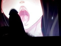 Ahegao cum tribute #29