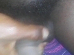 Intensely thick big black cock