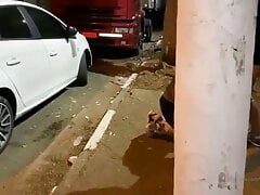 Estevao is fucked in the parking