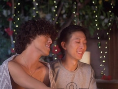 Merry Christmas Mr. Wu - Japanese twunks smash by the campfire