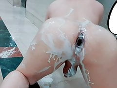 Korean insertion Yogurt in Public Elevator hall