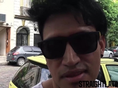 Straight Latino has his first gay bareback experience