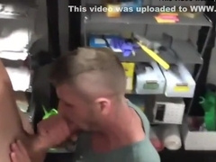 Laundromat Blowjob